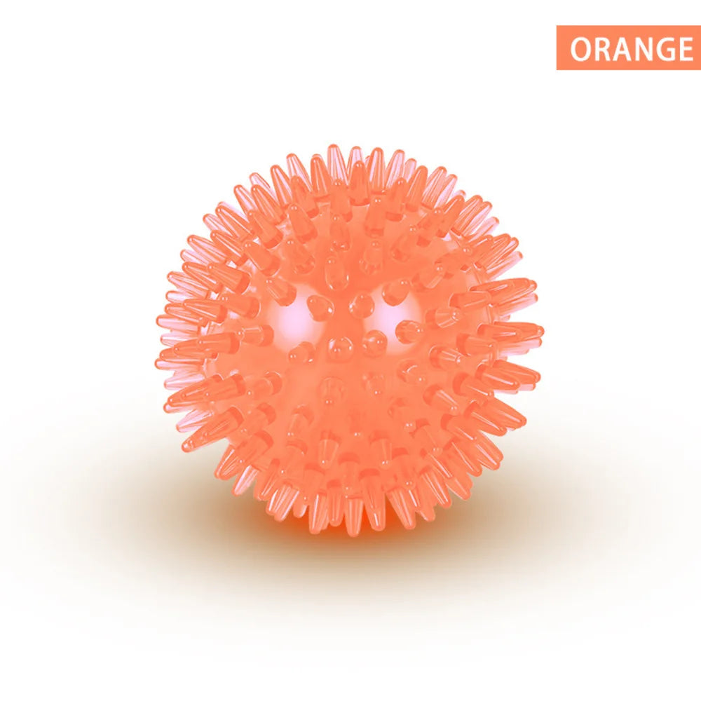 Pet Chew Toys Teeth Grinding Squeaky Tooth Cleaning Ball Cat Puppy Sounding Toy Dog Interactive Toys Pet Supplies