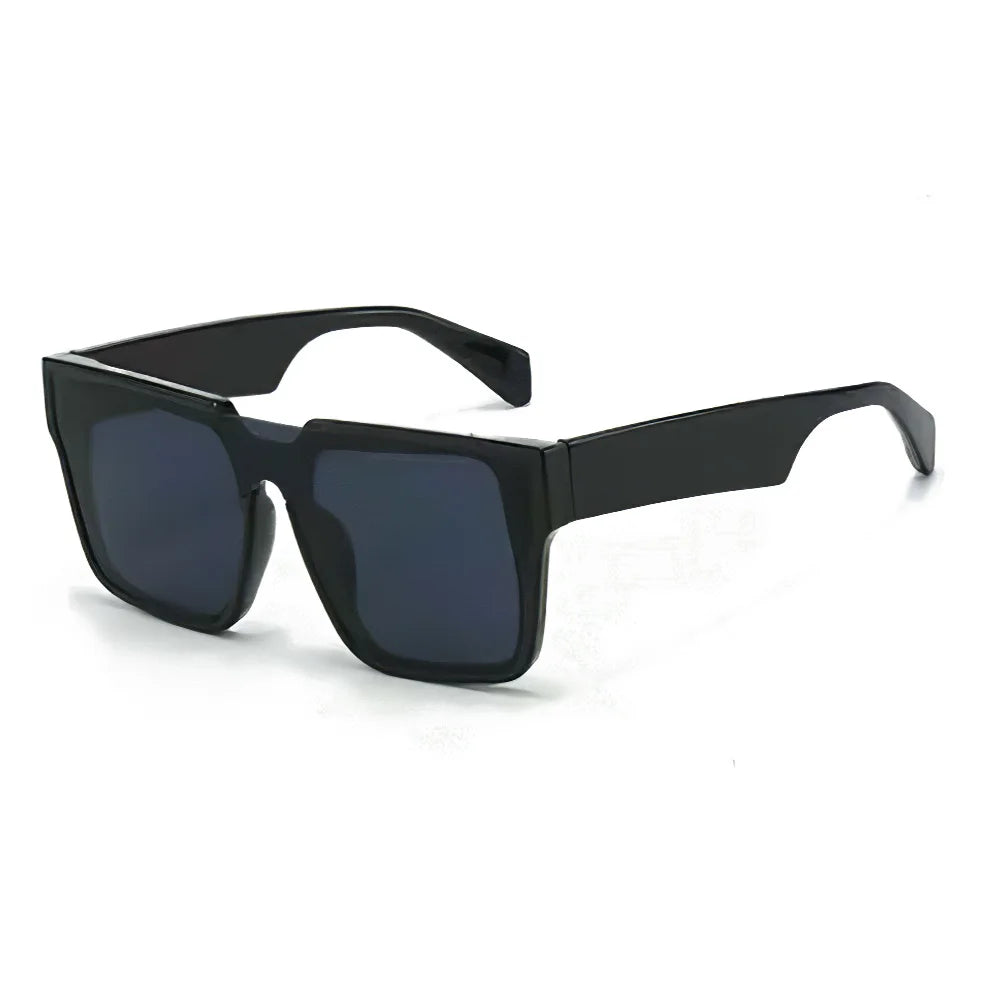 2025 New in Vintage Sunglasses for Women Lens Embedded Fashionable High-end Gradient Purple Square Glasses Sun Glasses Women