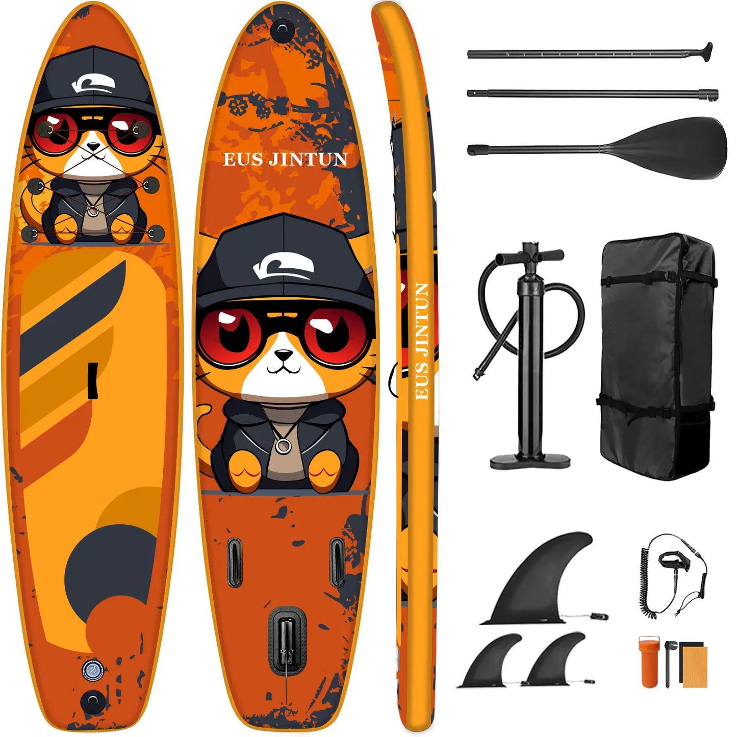 Multiple Logos Multiple Sizes Inflatable Sup Paddle Board Surfing Standing Surfboard Surf Board For Water Sports