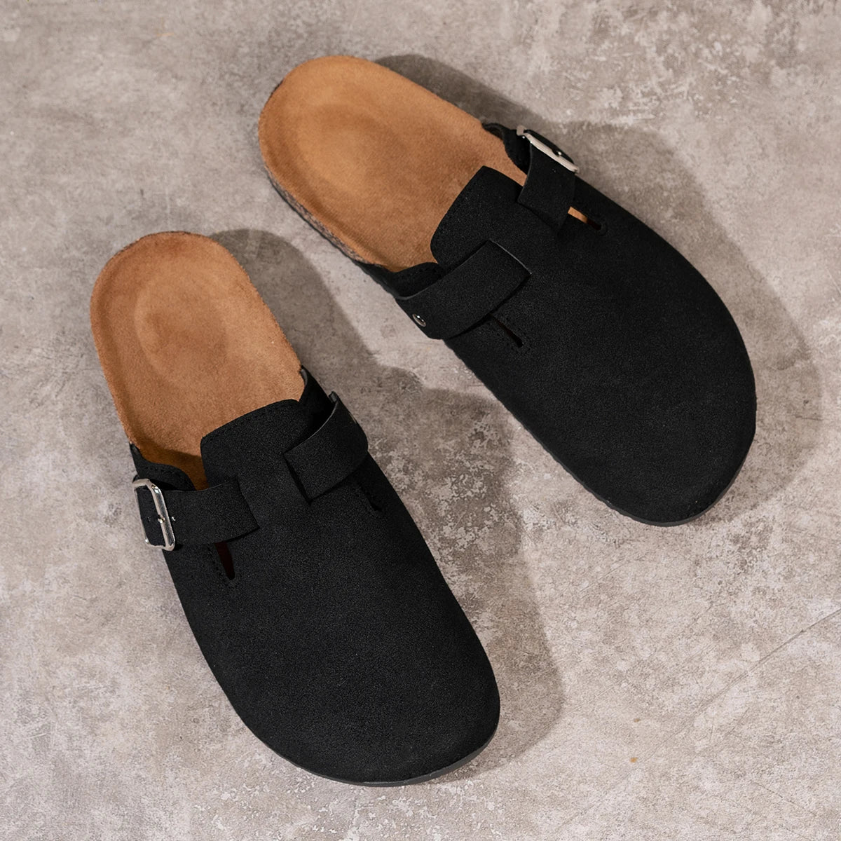 Men's Toe-Toe Slippers, Fashionable and Versatile, Thick-Soled, Wear-Resistant, Soft-Soled, Comfortable Slip-On Casual Sandals