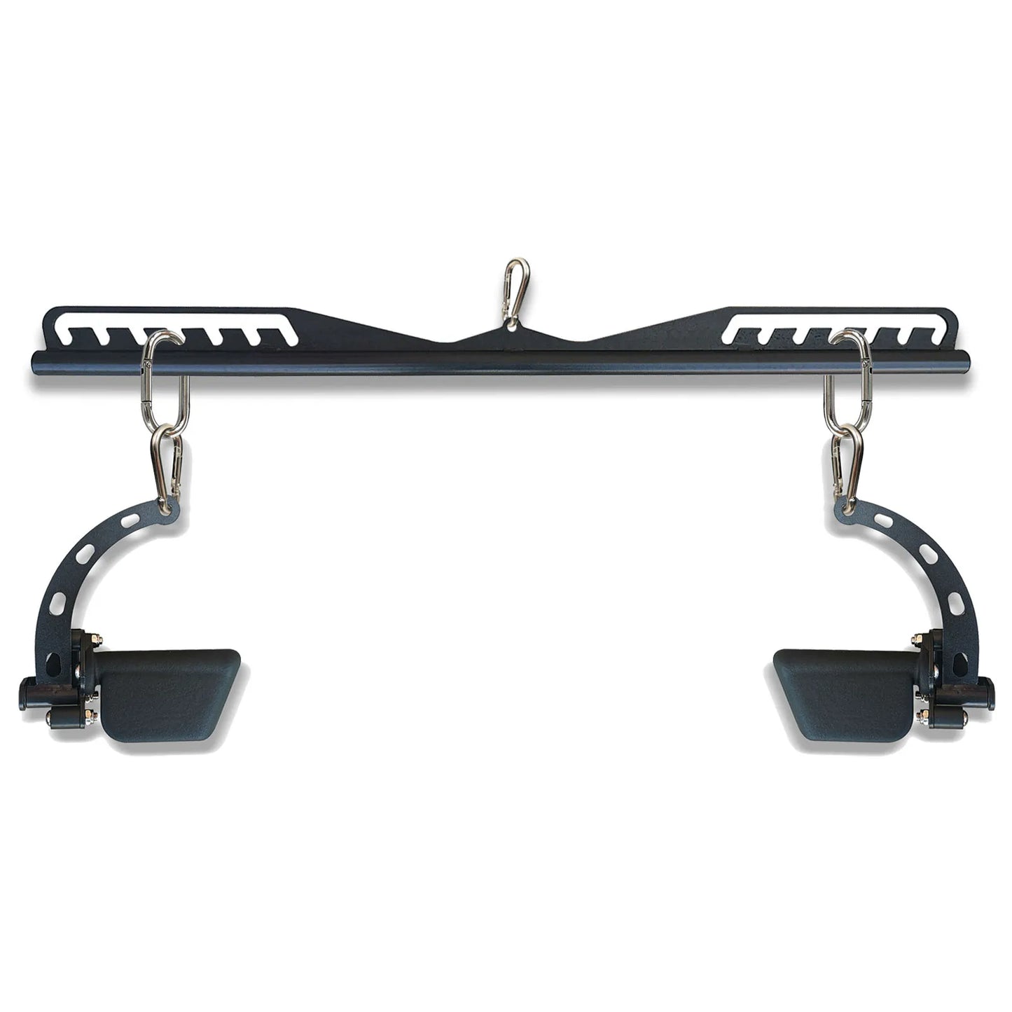 Adjustable Lat Pull down Bar, Cable Machine Attachments for Gym, Home Gym Fitness T-bar Row Pulldown Attachments, Wide Grip