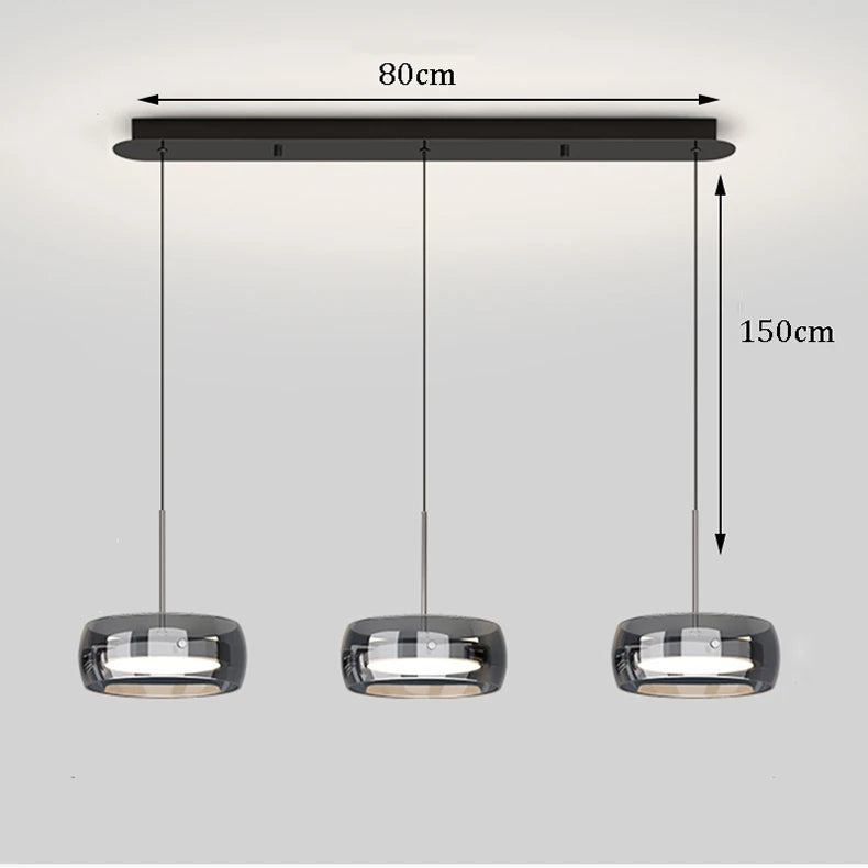 Modern home decor ring led lights pendant light lamps for living room Chandeliers for dining room hanging light indoor lighting