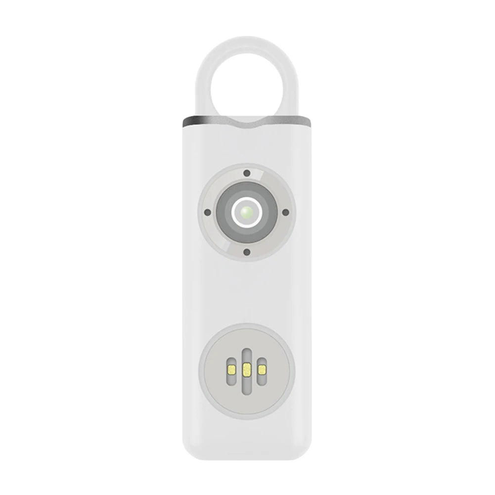 Self Defense Alarm 130dB Loud Carrying Scream Loud Panic Alarm Rechargeable Self Defense Electronic Device for Girl Child Women