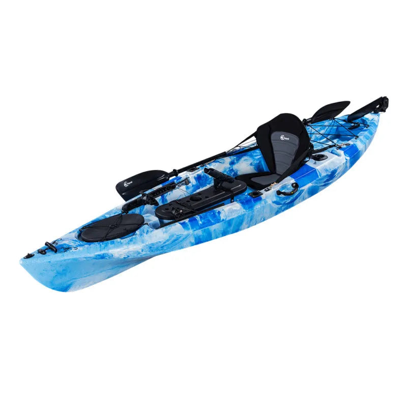 high quality fishing kayak LLDPE plastic rotomolded kayka for fishing water sports-