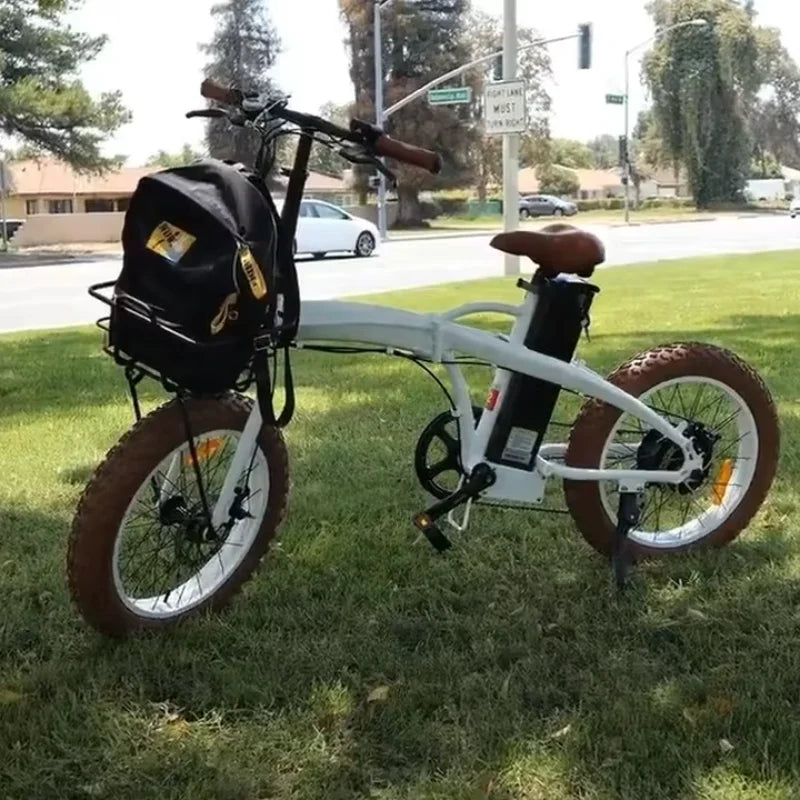 Bike 2025 Hot Sell Fat Tire Alloy Folding Electric Bike For Use City For Use Market Fashion Eco-friendly 20inch*4.0 Cycle Bike