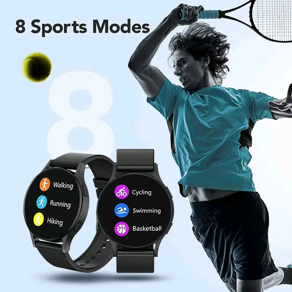Business Watch Men 1.32” Inch 128*160 Health Monitoring Notifications Bluetooth Call Alarm Clock Smartwatch Women Multifunction