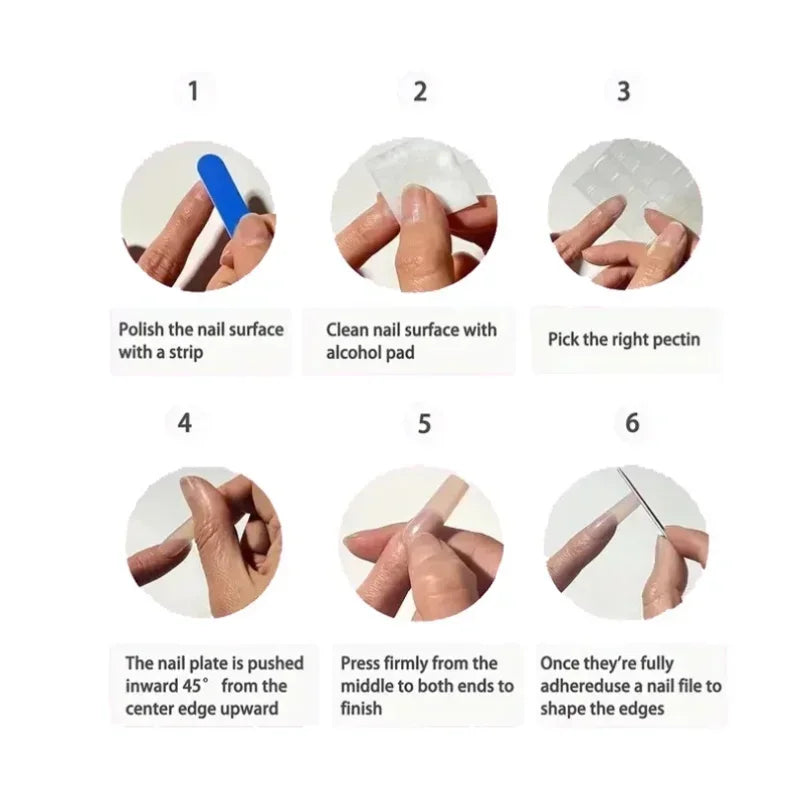 10pcs Handmade Duck Press on Nails Y2K False Nails Leopard Print Fake Nail Tips Short French Design Ins Spice Girl Wearable