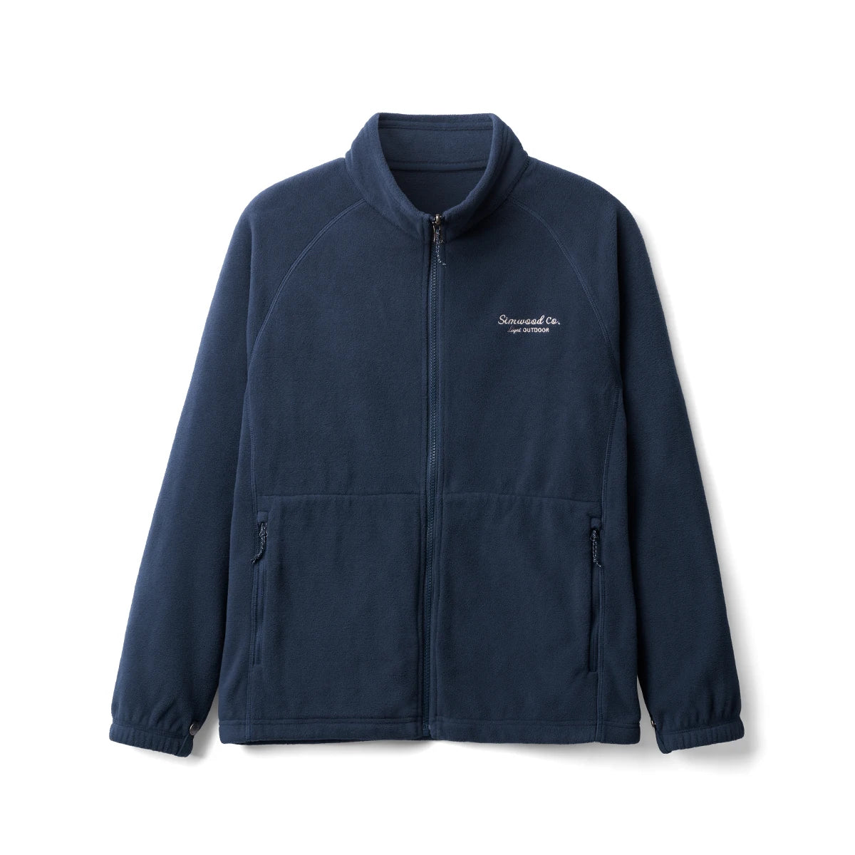 SIMWOOD 2025 Spring New Regular Fit 300gsm Polar Fleece Jackets Men 300gsm Antistatic Fabric Coats