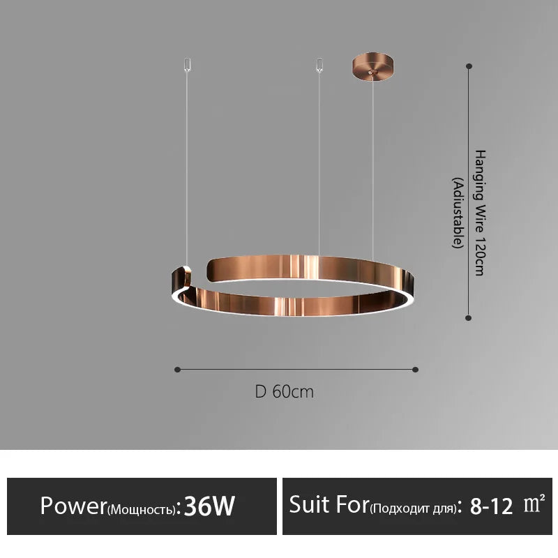 Minimalist restaurant lamp modern minimalist Nordic bar dining room dining table lamp designer C-word restaurant chandelier