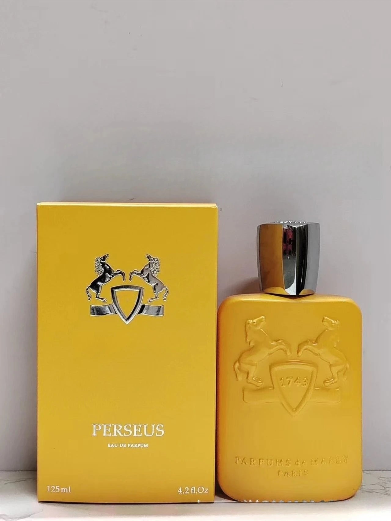125ml Mens Cologne Long-lasting Fragrance Clinton Royal Essence for Dating Business and Gift EDP Solemn Premium Gift Box Perfume