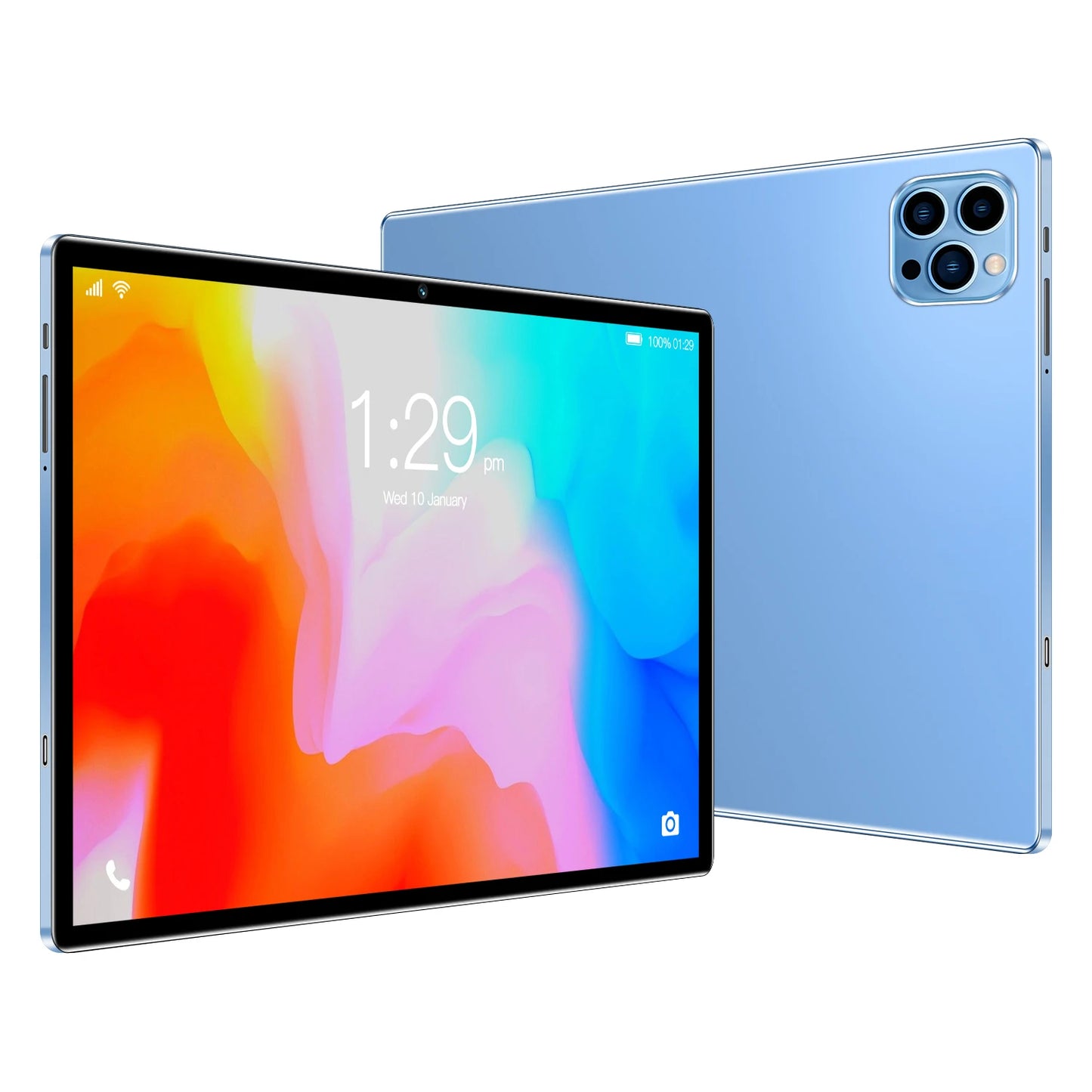 New Google Pad 10.1 Inch Android 13 Tablets Octa Core 4GB RAM 64GB ROM Dual Network WiFi Dual Cameras Tablet PC 5000mAh