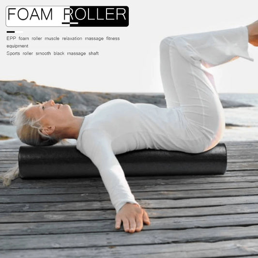 Yoga Pilates Foam Roller Massage Roller Exercise Training Fitness Equipment Lightweight Yoga Equipment for Muscle Relaxation