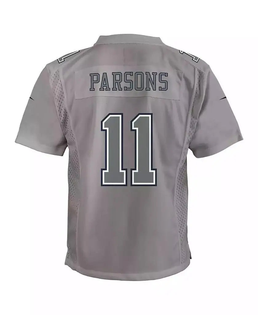 Nike | Big Boys Micah Parsons Gray Dallas Cowboys Atmosphere Game Jersey
