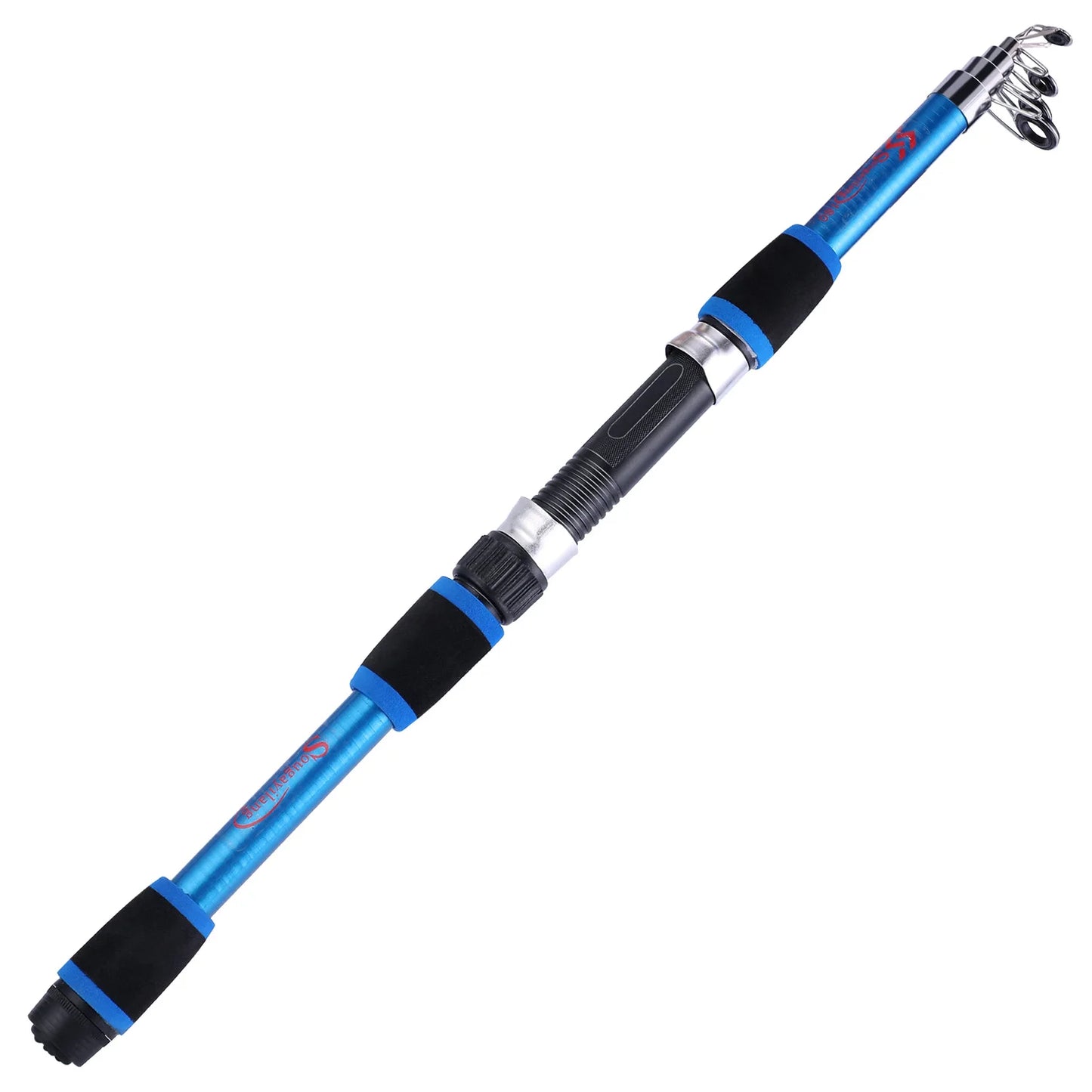 Sougayilang 1.8M  Spinning Fishing Rod M Power Telescopic Rock Fishing Rod Carp Feeder Rod Surf Spinning Rod