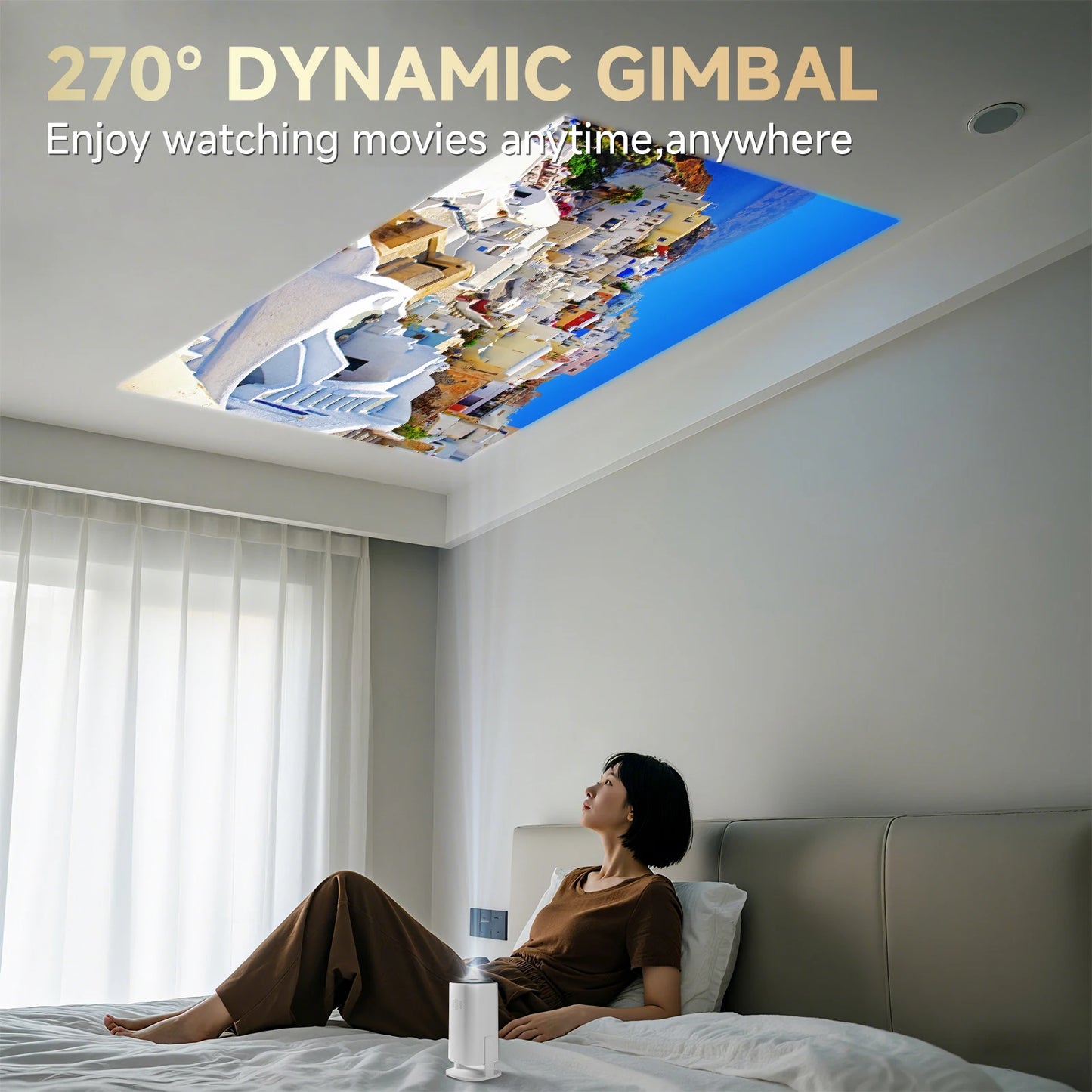 P30PRO Home Theater Projector Android 11 WIFI 6 Native 720P With Speakers Portable Cinema Outdoor Projector Updated HY300