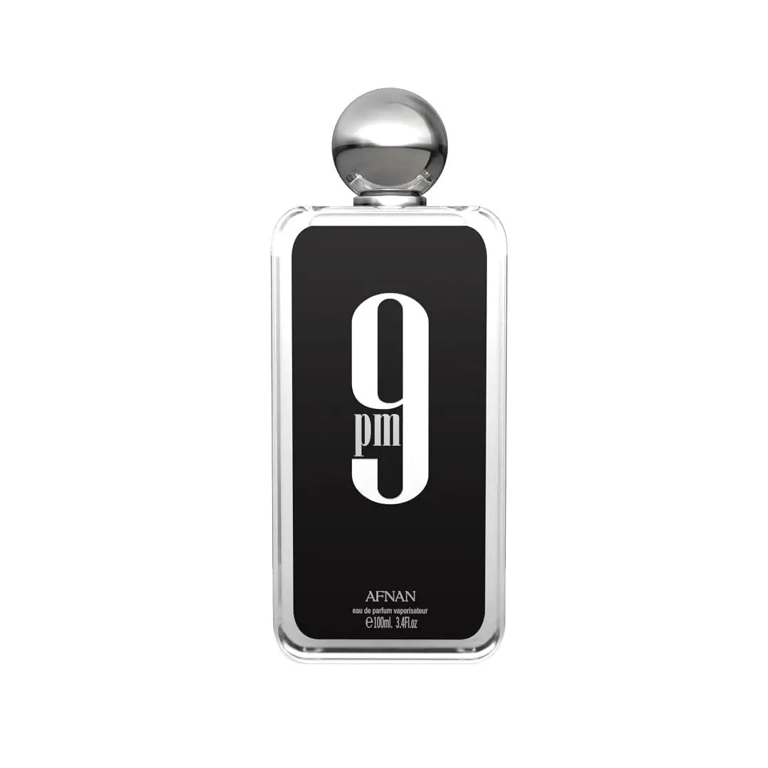 Afnan 9PM Eau de Parfum 100ml – Warm Vanilla, Amber & Tonka | Long-Lasting Masculine Fragrance for Night Out, Date & Special Ev