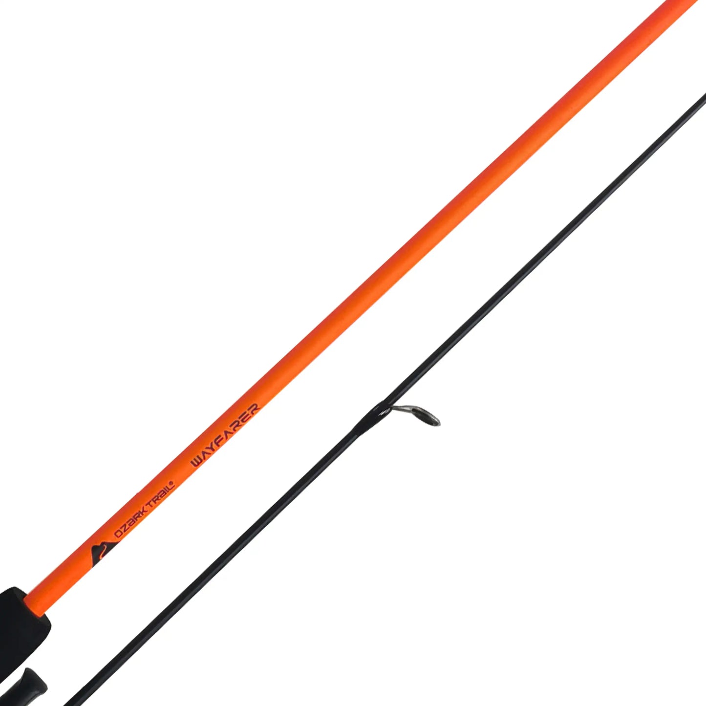 Wayfarer Spinning Fishing Rod and Reel Combo, Orange