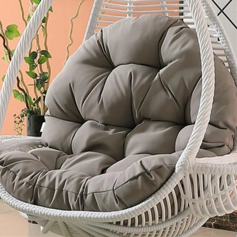 120x80cm Hanging Basket Egg Chair Cushion Outdoor Sofa Swing Chair Cushion Soft Comfy Thickened Garden Hammock Chair Seat Pads