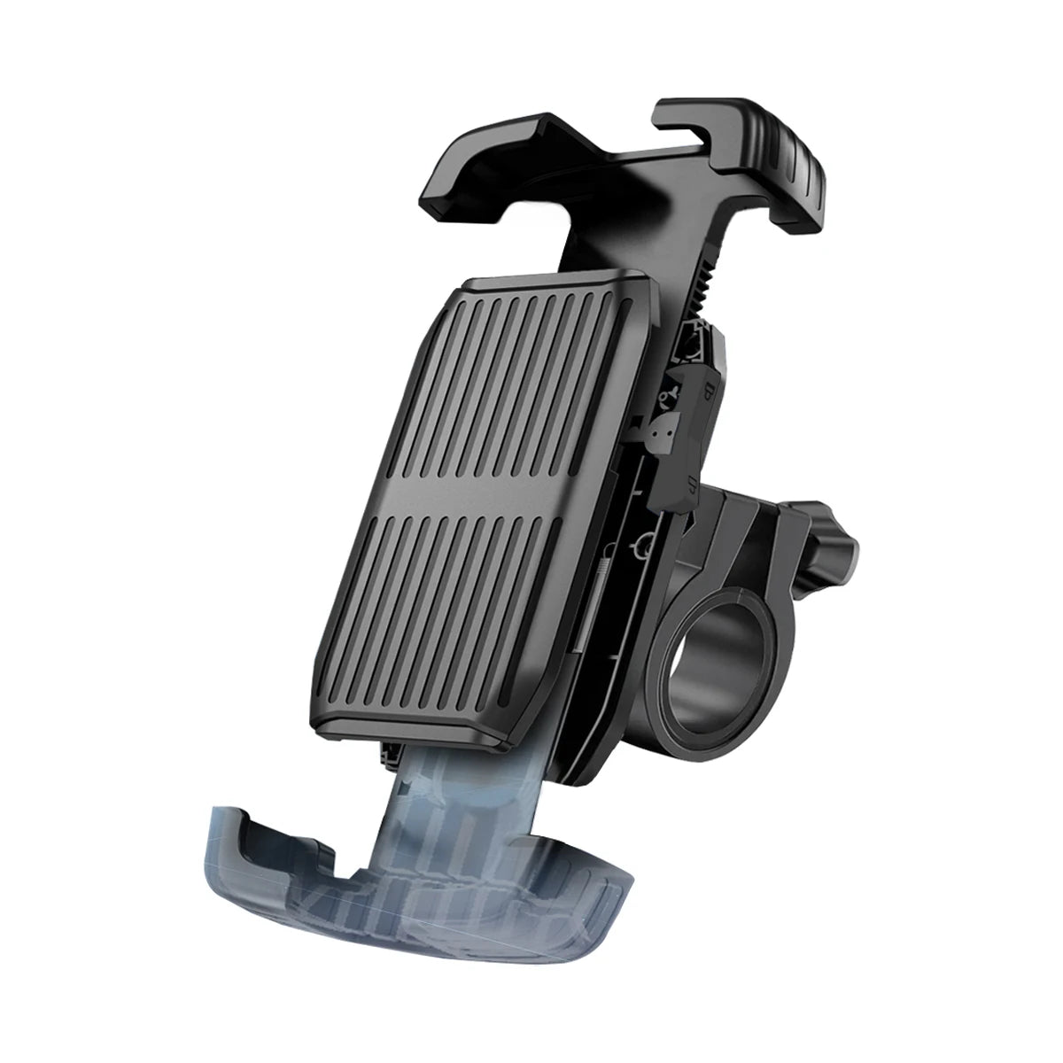 2024 New shock-absorbing anti-shake bicycle mobile phone stand/electric motorcycle fixed ultra-stable anti-slip stand