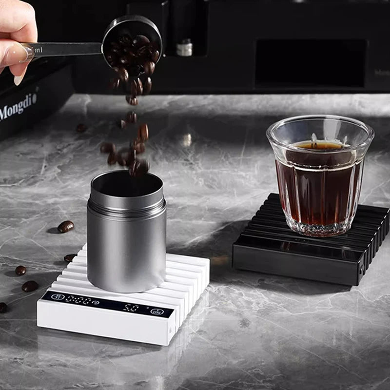 Rechargeable Coffee Electronic Scale Automatic Timing A Precision Kitchen Scale For Baking And Highly Accurate In Gram Weighing