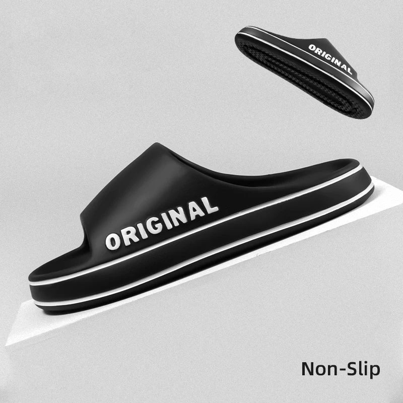 Women's Classic Slippers Slip-Resistant Soft Indoor Outdoor  Comfortable Summer Footwear Men's Shoes
