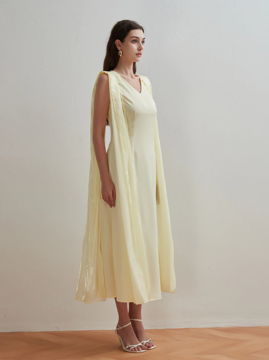 2025 Fashionable Womens Spaghetti Strap Sleeveless Dresses and Solid Color Elegant Loose Temperament Dresses Evening Party Dress