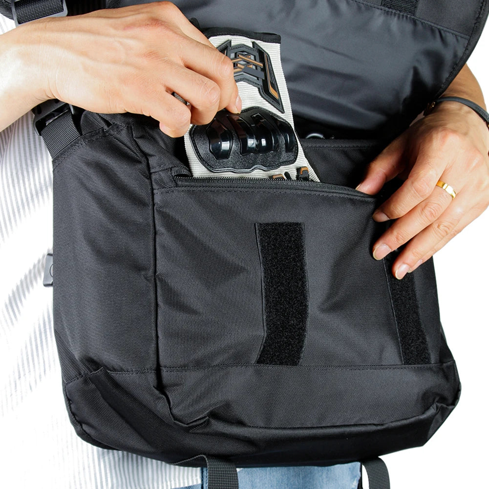 Large Capacity Waterproof Messenger Bag for Men Ideal for Motorcycles Shoulder Bag for Cycling and Outdoor Activities