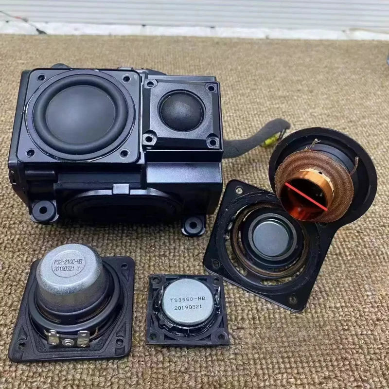 SOTAMIA Mini Speaker 1 Inch Silk Film Tweeter 2 Inch Full Range Speaker Long-stroke PP Basin Passive Audio for Harman Kardon