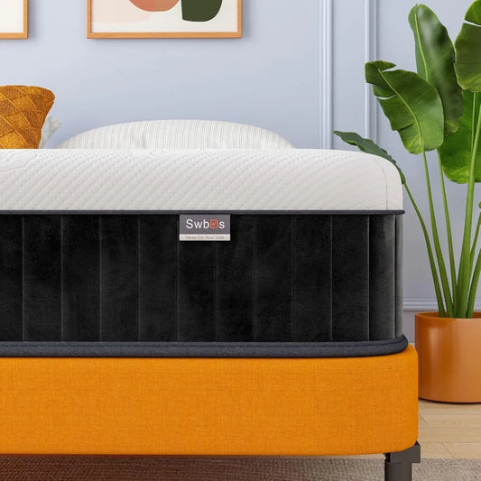 Double Mattress, 12 Inch Memory Foam Full Size Mattress, Full Bed in a Box Pressure Relief & Firm