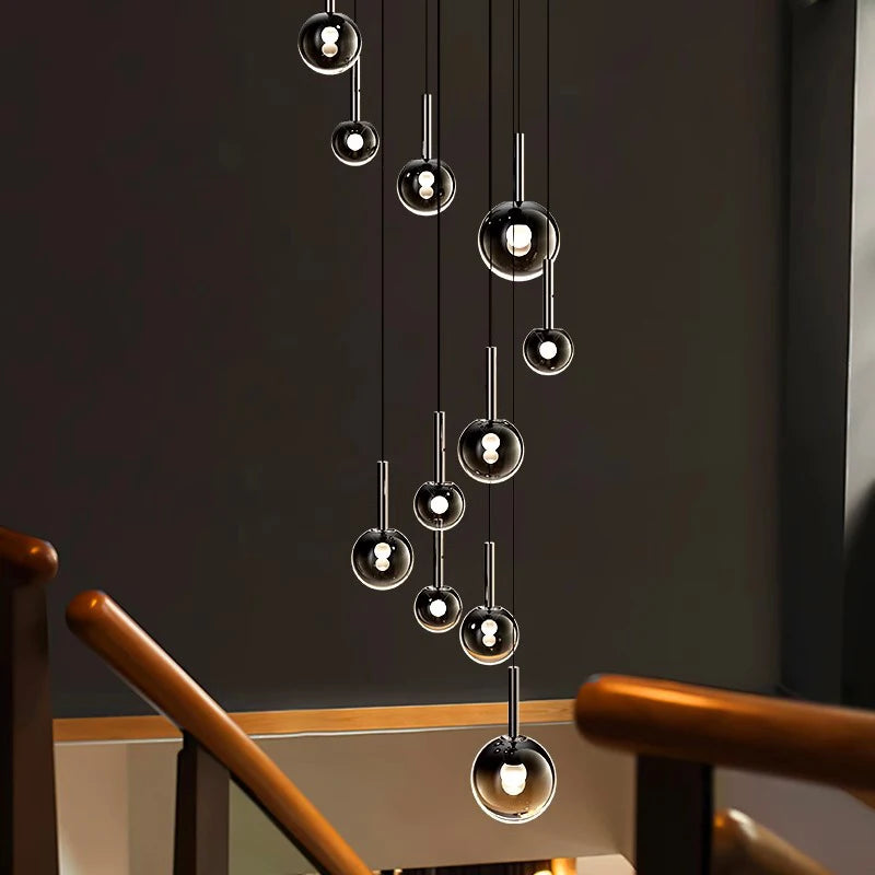 Nordic home decor dining room Pendant lamp lights indoor lighting stair lamp hanging light chandelier lamps for living room