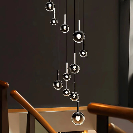 Nordic home decor dining room Pendant lamp lights indoor lighting stair lamp hanging light chandelier lamps for living room