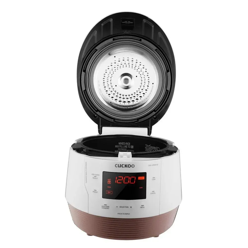 5QT Electric Pressure Cooker Multi-Function Cooker with 10 Menu Options Stainless Steel Pot Smart Cooking Timer Safe Steam
