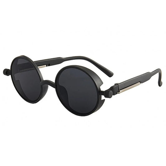 Steampunk Sunglasses Men Women Fashion Round Glasses Vintage Sun Glasses High Quality Unisex Cycling Glasses Motorcycle Goggles