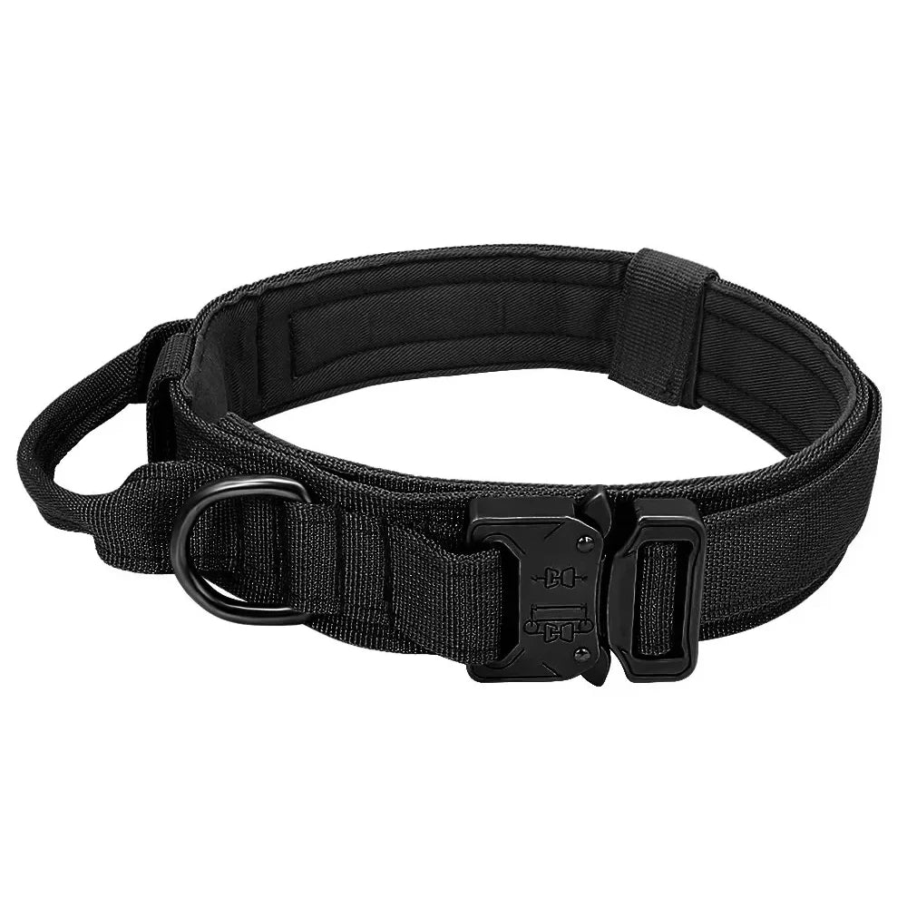 Big Dog Harness Vest Breathable Easy Handle Tactics Dog Collar Medium Strong Nylon Elastic Pet Dog Leash