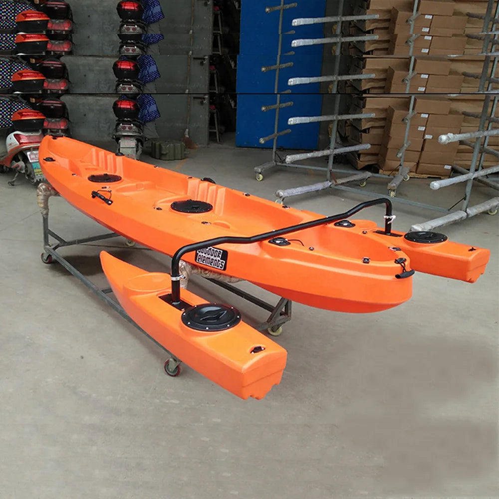 3 Person Tandem Fishing Kayak/canoe Sit on Top Kayak for Sale