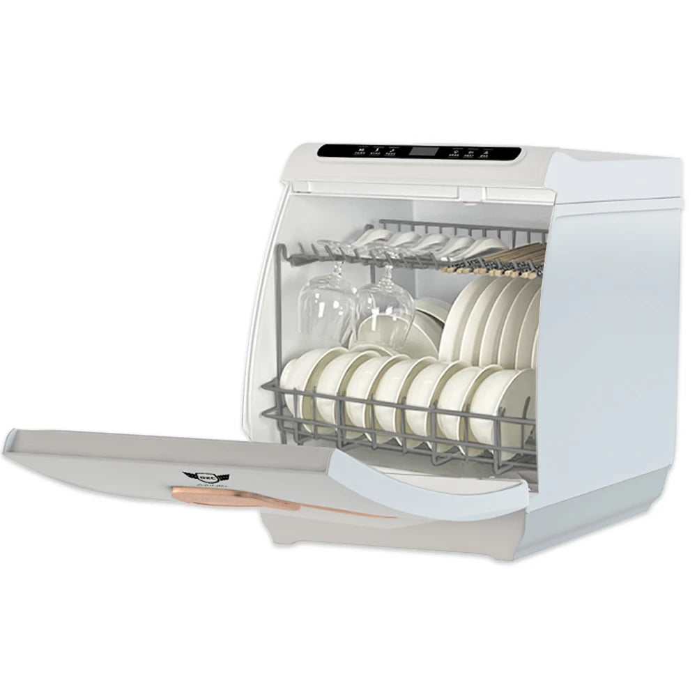 Mini Dishwasher, Portable Countertop Dishwasher, Compact Automatic Dishwasher for Home Kitchen Commercial Use, Q8-Max Model