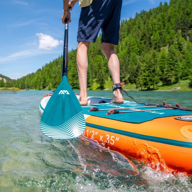 Canoeing SUP Board Inflatable Paddle Board Non-Slip Surf Board Water Sport/Yoga/Fishing Kayak Surf Set with Pump Carry Bag Leash