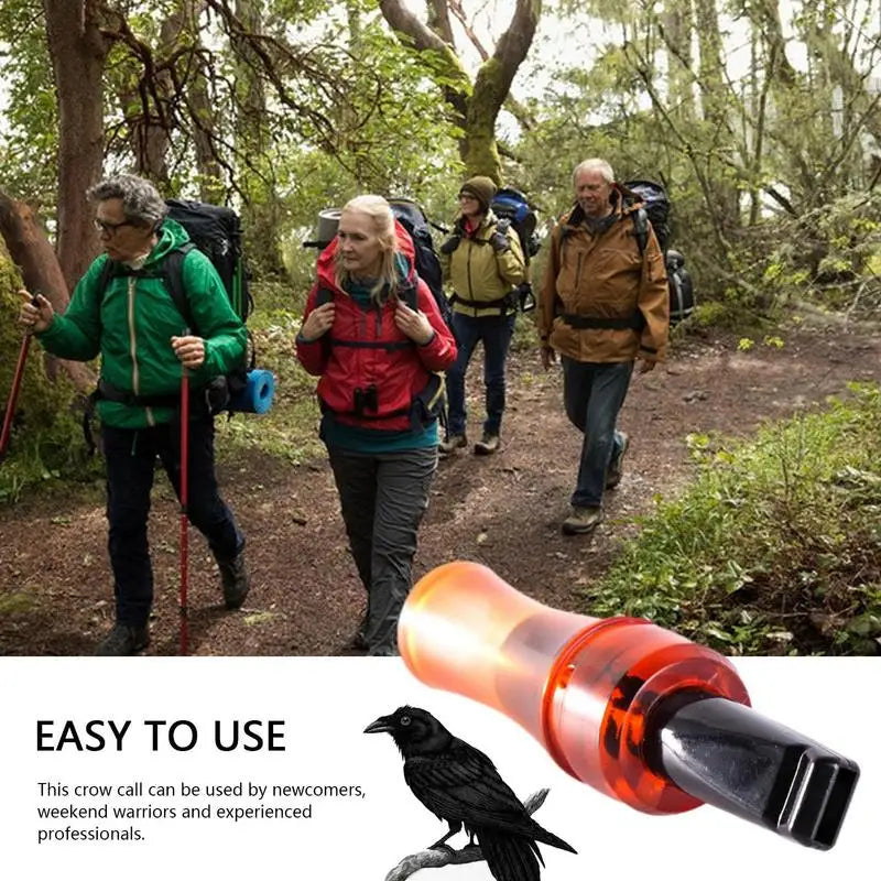 Hunting Whistle Crow Call Hunting Tools Decoy Crow Animal Simulate Sound Whistle Outdoor Hunting Bait Whistle outdoor accessory