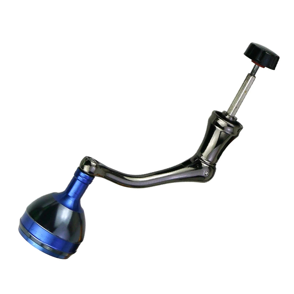Fishing Reel Replacement Power Handle Full Metal Rocker Arm Crank Spinning Reel Handle Grip For Spinning Fishing Reel Accessory