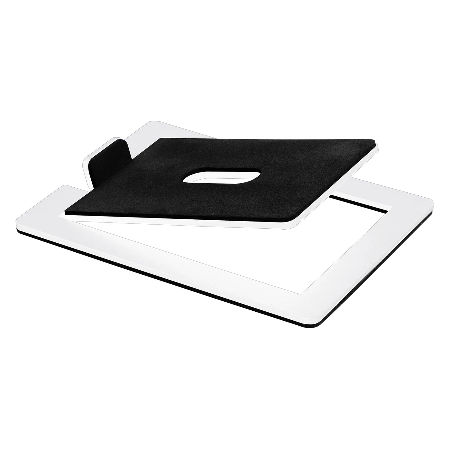 Speaker Base Bracket Enhance Spatial Sound Effects and Shock Absorption, For Computer Speakers Support and Desktop Audio Stand