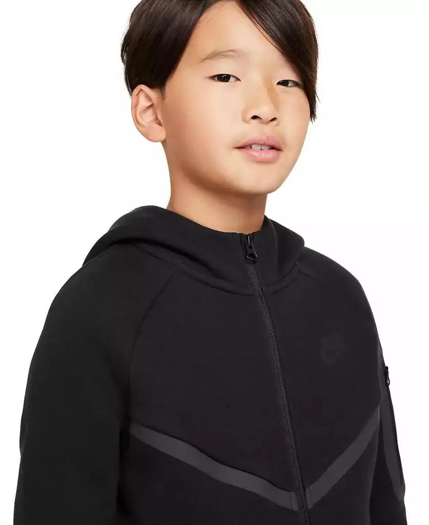 Nike | Big Boys Sportswear Full-Zip Tech Fleece Hoodie