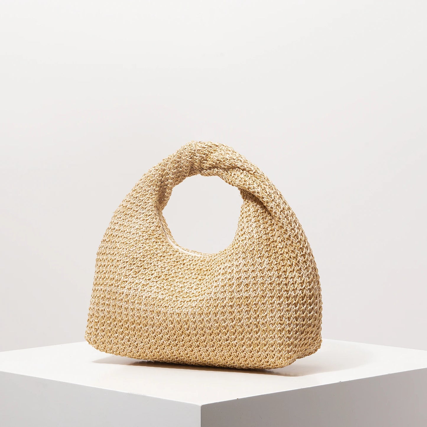 Fashionable Pleated Straw Bag，Boho Beach Bags For Women，Premium Style Tote Bags For Ladies，Holiday Outfits，Travel Must Haves