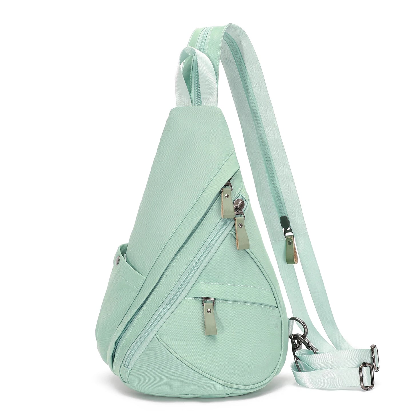 KL928 Nylon Sling Bag - Small Crossbody Backpack Shoulder Casual Daypack Multipurpose Rucksack for Men Women
