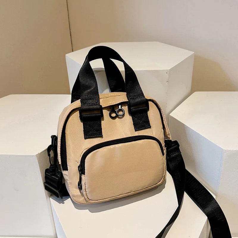 Women Stylish Messenger Bag Large Capacity Casual Handbag Adjustable Strap Trendy Satchel Bag Multi-pockets Travel Sling Bag