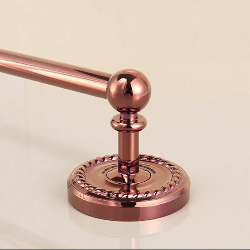 Rose Gold Bathroom Accessories Bath Brass Bathroom Soap Dish Set Toilet Life Bathroom Rack Paper Holder Bathroom Appliance