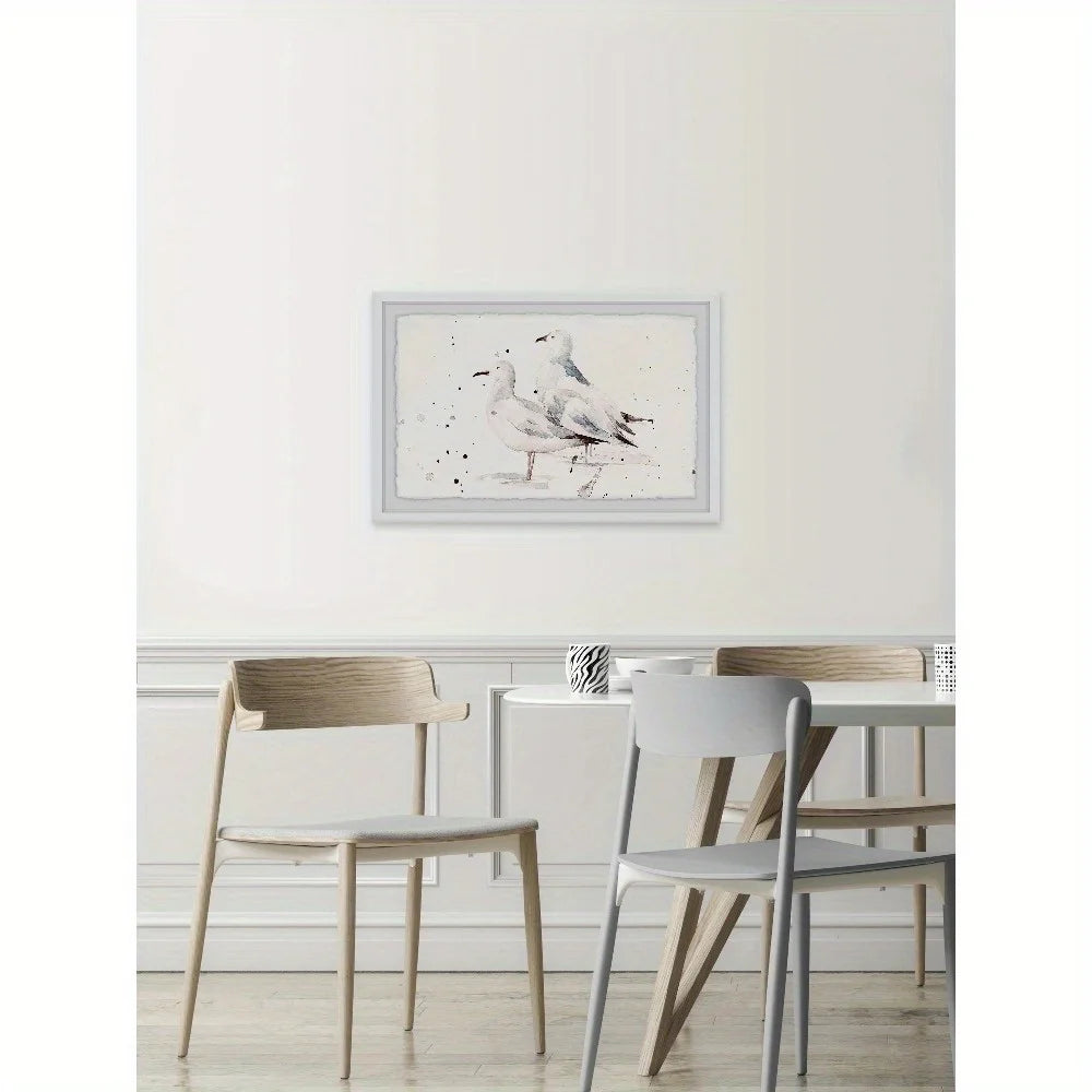"Best of Friends" Framed Wall Art (8"x12") - Friendship-Themed Design, Sturdy Frame, Warm Tones, Ideal for Bedrooms/Living Rooms