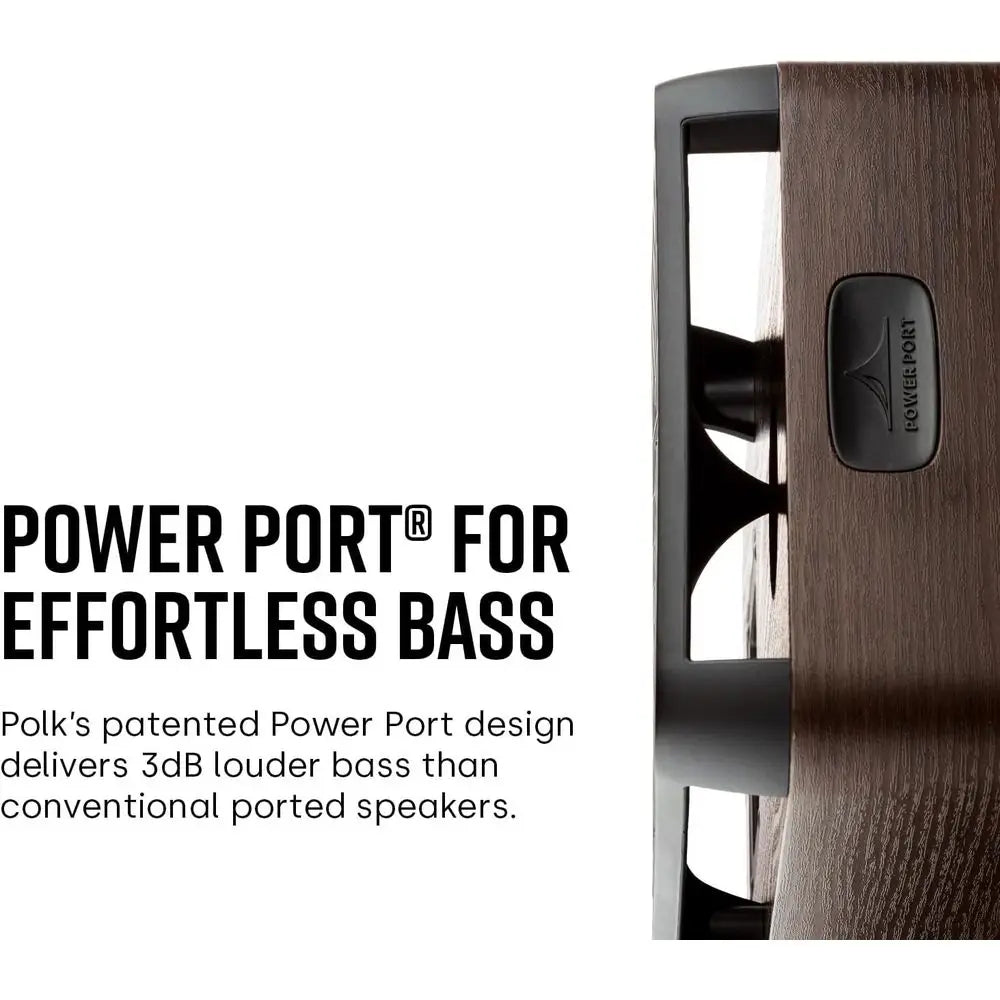 Elite Surround Sound Speakers - Hi-Res Audio, Dolby Atmos & DTS:X, 1 Tweeter, 4 Woofer, Bass-Enhancing Tech, Black Pair