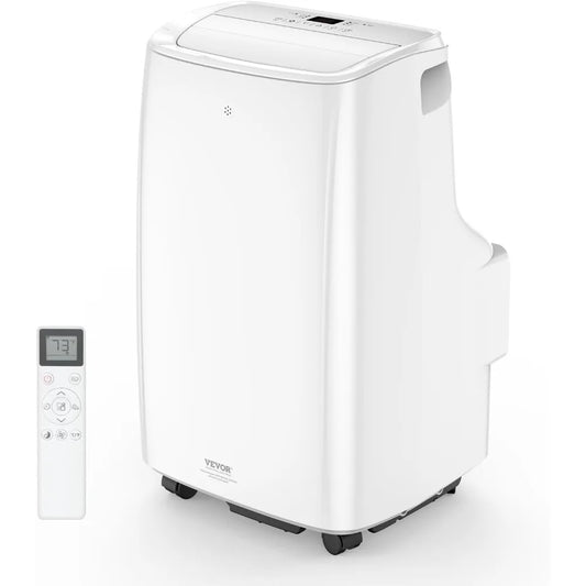 Portable air conditioner 12000 BTU, air conditioning unit, built-in 3-in-1 cooling, dehumidifier, and fan mode
