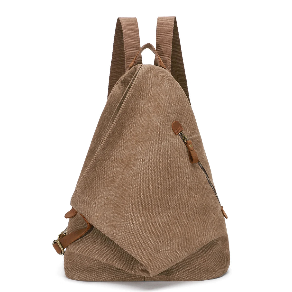 KL928 Canvas Vintage Backpack – Large Casual Daypack Outdoor Travel Rucksack Hiking Backpacks for Men Women