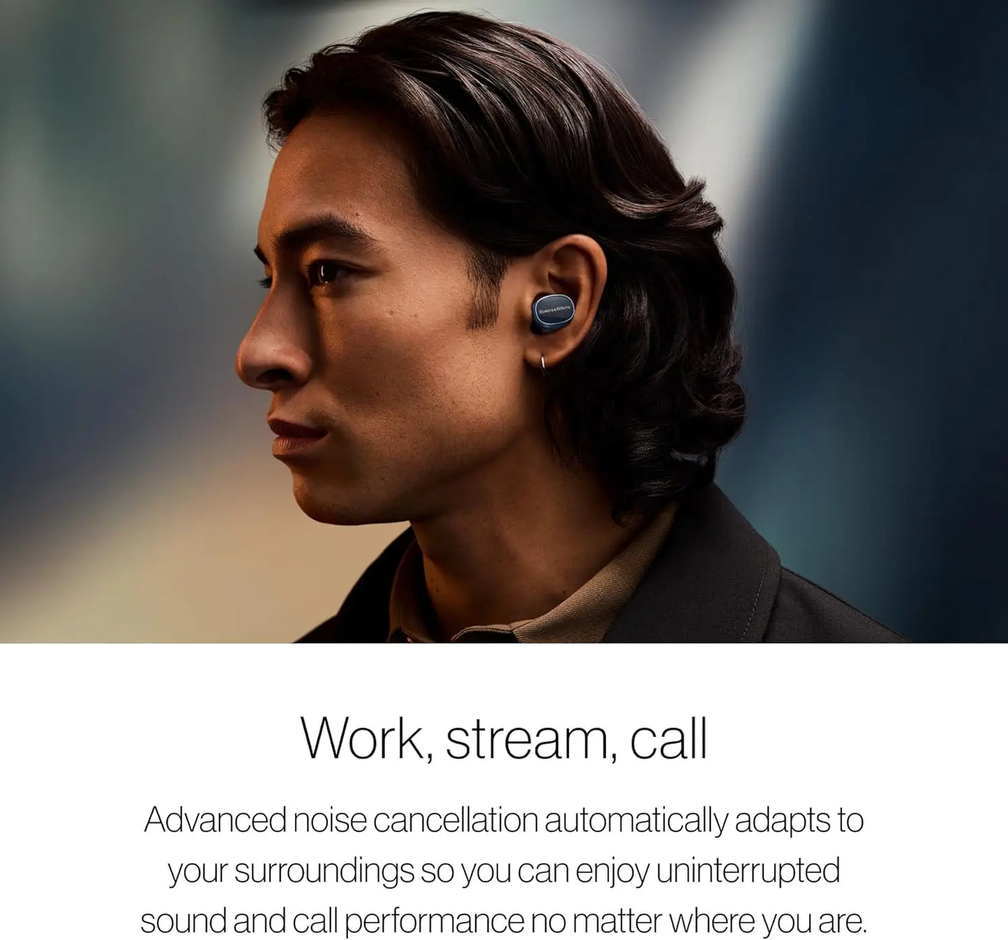 Bluetooth Earphones with Qualcomm Chipset & aptX Lossless, Active Noise Cancelling Earbuds, 3 Built-in Mics, 15-Min Charging